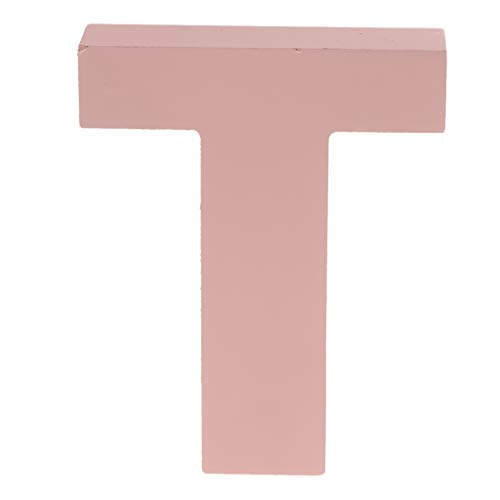 Marquesina De Madera Letras del Alfabeto Boda Baby Shower Decoración Letrero De Pared A-Z, 26 Letras, Decoraciones De Pared - T