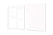 MOLTO GRANDE asse da cucina in VETRO temperato – Enorme Tagliere in vetro - Pezzo Unico (80x52cm) o Due Pezzi (40x52cm ognuno) Serie di colori DD22A
