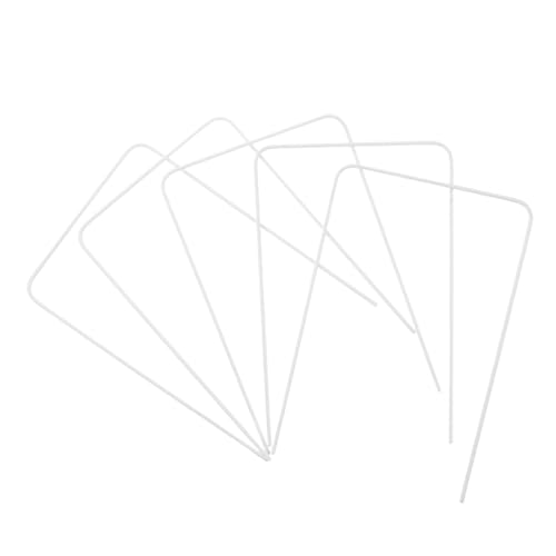 Parliky Outdoor Croquet Game Parts 5pcs Metal Hoops Set Replacement Croquet Wickets for Family