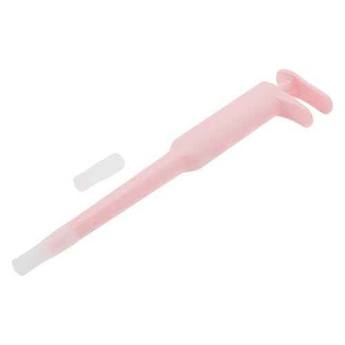 RENEWREVITAL Cat Pill Shooter, Pet Piller Gun - Easy to Use Dog Pill Dispenser with Two Silicone Tips, Convenient Medication Feeder for Small Animals, Pink