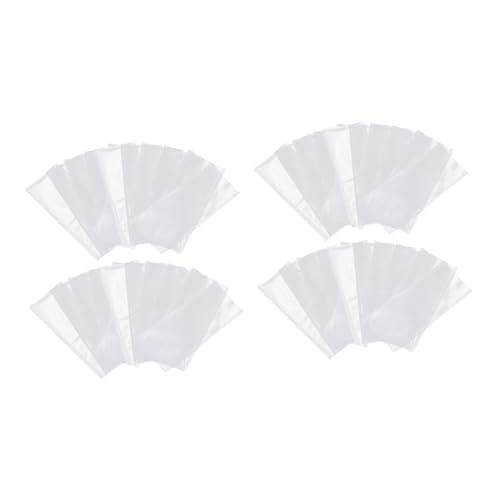 TOYANDONA 2sets 100pcs Water Soluble Fishing Bags Durable PVA Bait Storage Bags Fishing Bait Pouches for Enhanced 100pcs*2