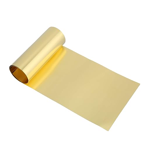 ZDLSDL Chapa de Latón, Hojas de Latón 0,05 mm x 100 mm x 1000 mm