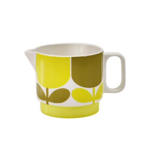 Orla KielyBlock Flower Ochre Milk Jug, 400ml