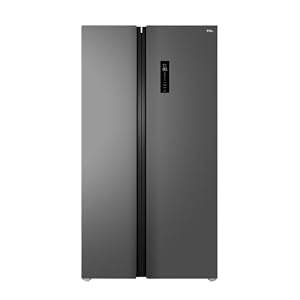 TCL RP505SSE2UK Refrigerator Side by Side, 505L, Inverter, AAT, Total no frost, Holiday mode, Quartz Gray [Energy Class E]
