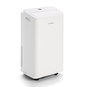 Bosch Cool Portable AC – 3-in-1: Airconditioning, ontvochtiger, ventilator – 2,6 kW voor kamers tot 35m² – Met automatische modus, stille modus & slaapstand