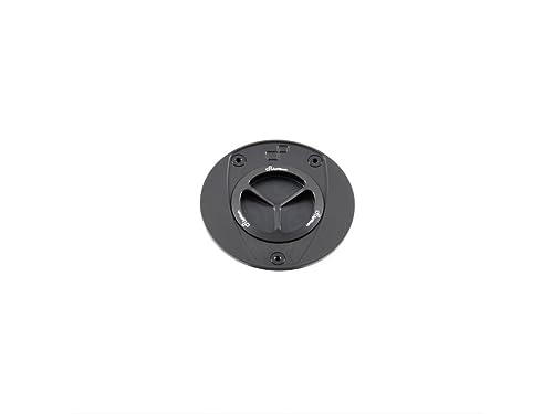 Bouchon de réservoir LighTech en alu résistant aux fuites d'essence noires