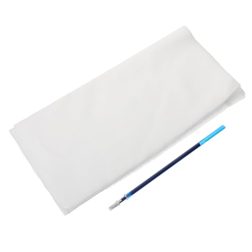 Gogogmee Embroidery Stickers Wash Away Paper Water Soluble Stabilizer for DIY Hat Scarf Shirt