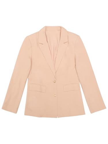 Hobemty Women's Spring Blazer with Brooch 2026 Business Work Suit...