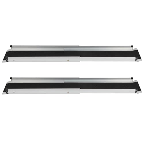 AINTIER Wheelchair Ramp Non Skid 600 LBS Load Threshold Ramp Aluminum Mobility Scooter Ramp Handicap Ramp for Wheelchairs and Scooter