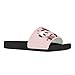GETELINSENG Women Casual Flat Slide Sandals Cute Panda Heart Pattern Open Toe Backless Comfortable Lightweight EVA Sole Fashion Slip-on Slides - 7