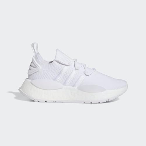 adidas Womens NMD W1 Lace Up Sneakers Shoes Casual - White2