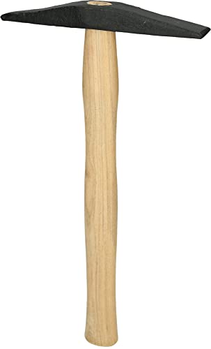 KS TOOLS 140.2170 Marteau à piquer les soudures 300g - panne horizontale - manche frêne