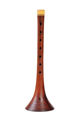 Medium Size Zurna Turkish Oboe 11 Inch Professional Reed Instrument with 3 Replacement Reeds