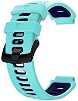 Miniatura 5 de Correa compatible con Garmin Forerunner 735XT220230235235 Lite620630, correa de repuesto de silicona suave para reloj inteligente Garmin Approach