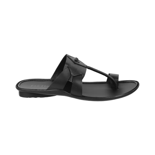 Image of Metro Men Synthetic Leather Chappal