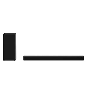 LG SPD7Y Soundbar TV 380 W 3.1.2 Meridian-kanalen met draadloze subwoofer, bluetooth, DTS:X, Dolby Atmos, Dolby Digital, audio met hoge resolutie, AI Sound Pro, optische ingang, USB, zwart