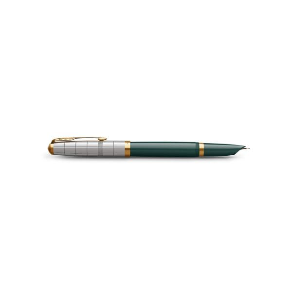 Image of PARKER 51 Forest Green GT Fountain Pen - FINE Nib