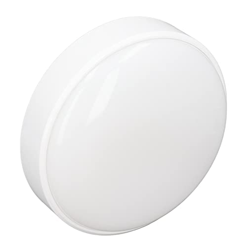 RASTKY Lámpara LED Redonda Resistente Al Agua de 20W con Amplia área de Irradiación, Sala Iluminada de 6500Krighte, Sala de Estar, Baño
