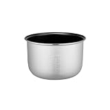 Olla de repuesto for olla arrocera múltiple, olla arrocera de repuesto, olla interior sin varilla, revestimiento for olla arrocera, recipiente for olla arrocera de 5 litros, olla arrocera pegajosa (C