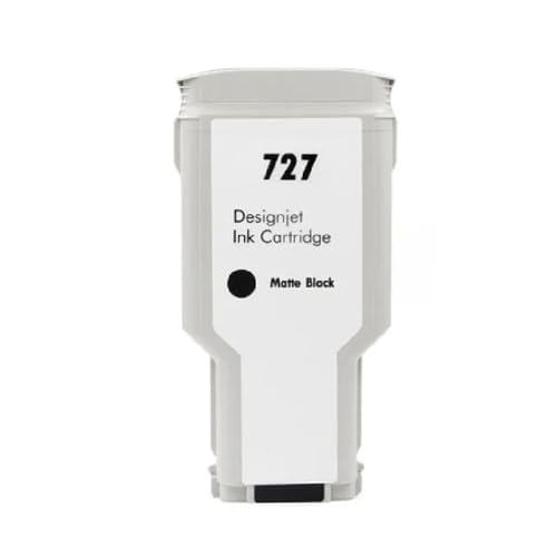 Cartouche encre 727 noir mat pour traceur HP DesignJet T930 T1530 T2530 300ml