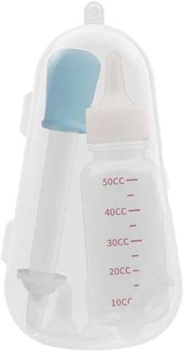 KryZaroペット 子猫 子犬 ウォーターボトル哺乳瓶 スポイト ペット用哺乳瓶 乳首 ケース付き 犬 猫 給水 給食 水やり 介護 小動物 ペット給水器 流動食 (ピンク)