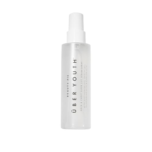 Beauty Pie Über Youth Neck & Chest Tightening Serum Spray | Chest & Neck Firming | Anti Aging Serum | Chest & Neck Tightening And Lifting | Tighten & Lift Skin | Hydrating Elasticity Boost | 3.2fl oz