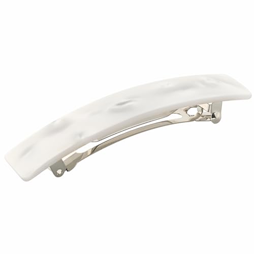 Barrette à cheveux pour cheveux épais automatique oblongue