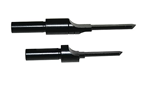Uncle Mike's Step Drill Bits Step Drill Set Countersinks Set of 2, Front/Rear, Clam 25520