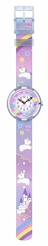 Flik Flak Girl Kids Watch Biosourced Quartz Waterproof Cuddly Unicorn2