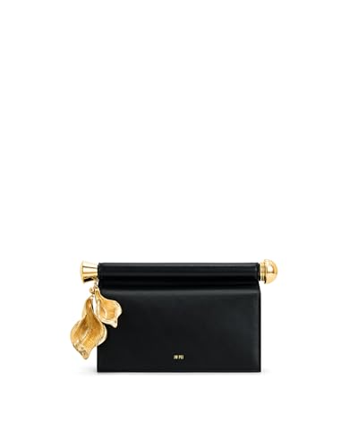 JW PEI Women's Holly Metal Pendant Embellished Clutch - Black