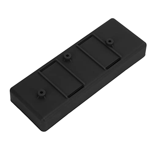 Entatial Caja de batería de plástico RC, Caja de Bandeja de batería de plástico RC de Peso Ligero DIY de Alta Resistencia con cinturón de Nailon para vehículos RC Cover