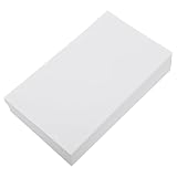 Hemobllo 500 Blatt Bedruckbares Doppelseitiges 70g Druckerpapier Din 240x140mm Leeres Kopierpapier für Laserdrucker und Multifunktionsgeräte Vielseitiges Büro und Bastelpapier