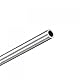 sourcing map Set Edelstahlrohr 6mm x 1mm x 250mm Rundrohr Edelstahl V4A Edelstahlrundrohr WST 1.4401 Abstandshülsen 316 Rohrleitung Rundprofil für Treppen Balkongeländer