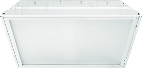 Top Rated Lithonia Lighting 2GTL2 A12 120 LP840 4000K Contractor Select White LED Lay-in Troffer Light with Prismatic Lens 2 x 2' White