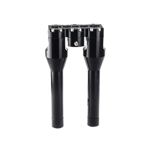 Rehausseur serrage guidon 38 mm usiné pour fixation centrale de Dyna et Street Glide