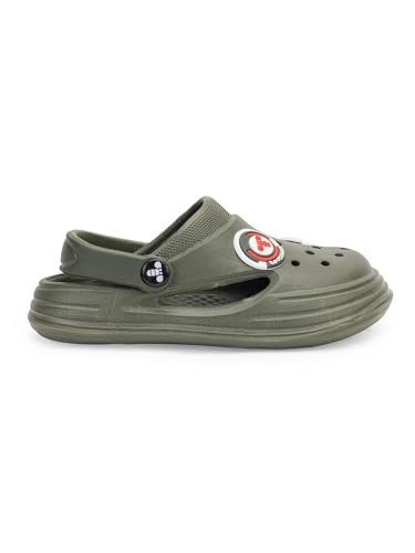 Image of toothless Kids Boys Green Grey Clogs