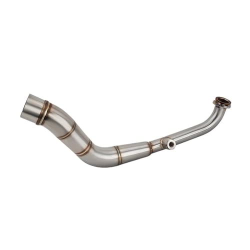 Tuyau de liaison avant d'échappement moto 51mm tube silencieux NVX155 Aerox