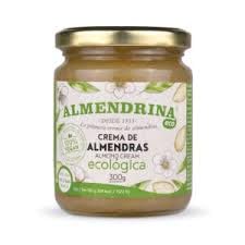Almendrina ECO | Crema de Almendra 100% Pura | Formato 300g | Selección BIO | Alta Densidad Nutricional | Calidad Vegana | Fuente de Proteína y Grasas Saludables | Textura Premium