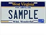 Placa de metal personalizada para matrícula, tu nombre es tu estado. Elige entre los 50 estados.