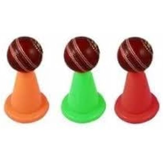 Cricket Batting Tee - Durable Training Marker Pack of 2