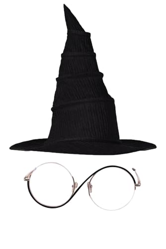 Tittaty Elphaba Hat Elphaba Costume Witch Cosplay Women Accessories