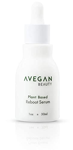 AVEGAN and Wellness Beauty Plant Based Reboot Serum Gentle Exfoliating Blemish Spot Treatment with Alpha and Beta Hydroxy Acid