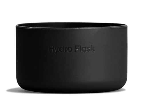 Hydro Flask Micro Bottle Boot - Bottom Protector Sleeve - Silicone Mini Water Bottle Accessory Black