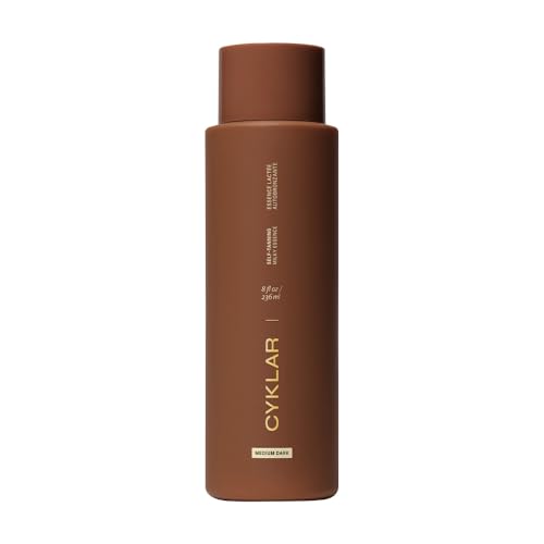 Self-Tanning Ceramide Milky Essence - Medium Dark