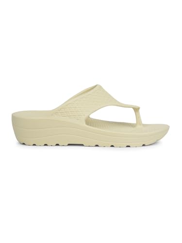 Image of Bata Women's Thong Flip-Flop Slippers - Comfortable, Trendy Casual Footwear for Everyday Wear in Stylish Design