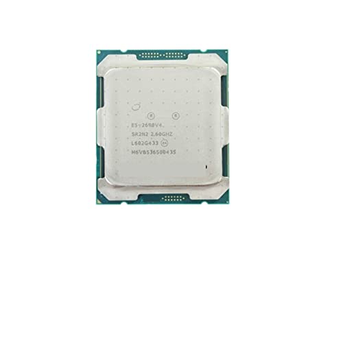 CPU E5-2690V4 processeur d'unité centrale 2.60ghz 14 cœurs FCLGA2011-3 carte mère X99