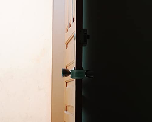 Image of Door Silencer with Elastic Straps | Quiet Door Closer Cushion No More Noisy Doors Door Muffler for Nursery Room | Door Dampener Sent in Random Color