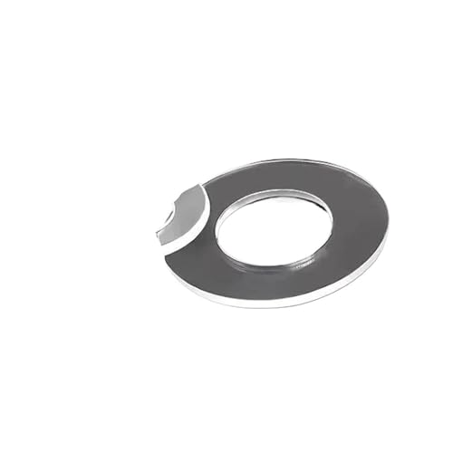 Entretoise d'anneau de joint simple isolant plastique PVC transparent M2.2x6x0.5