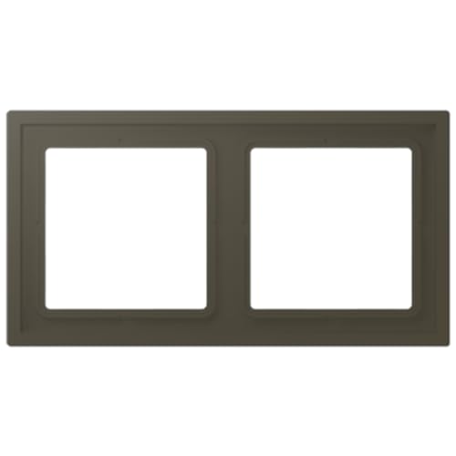 Double cadre LS ZERO LC32140 plaque interrupteur encastrable JUNG - 2