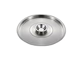 Tapa de Vidro Tapas de olla de acero inoxidable de 20-40 cm, tapa universal for utensilios de cocina(24cm)